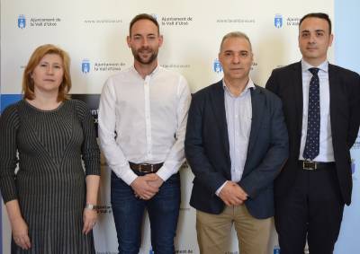 El Ayuntamiento de la Vall d'Uixó da la bienvenida a la nueva directiva de Endavant