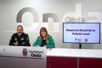 La memoria del 2018 de la Polica Local de Onda destaca la proximidad con la ciudadana