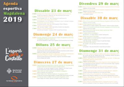 L’agenda esportiva del Patronat d’Esports promou una Magdalena activa