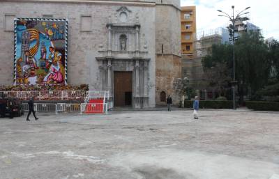 Els carrers de Borriana tornen a la normalitat a penes unes hores després de la Cremà de les Falles de 2019
