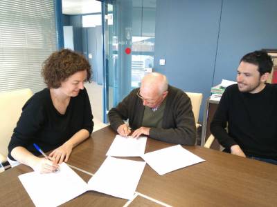 L'Ajuntament d'Almenara i l'Almenara Atlètic signen el conveni de col·laboració anual