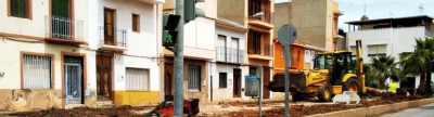 Comencen les obres de remodelació de tres places a Almenara