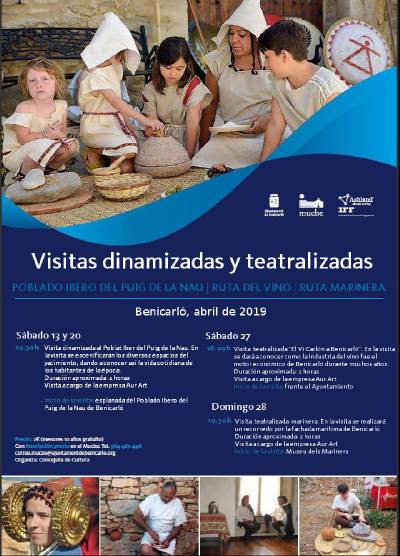 Benicarló programa visites teatralitzades per a donar a conéixer la seua història marítima i el famós vi de Carlon