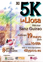 La Llosa acoge el 19 de mayo el 5K Héctor Sanz Guirao