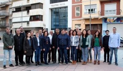 Mónica Oltra recolza la candidatura de Compromís per Borriana aquest dimecres a la Casa de la Cultura