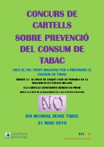La Mancomunitat Espadà Millars organitza un concurs de cartells del Dia Mundial Sense Tabac