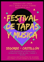 El I Festival con ?tapas y música? aterriza en Segorbe