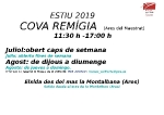 Visita la Cova Remígia d?Ares aquest estiu