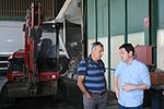 Visita a la estación de transferencia de Reciplasa en Almassora 