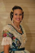 Les candidates a Reina Fallera de Burriana, amb tratge regional
