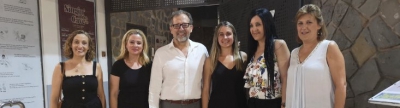 El presidente de la Diputació de Castelló visita el ciclo 'Singin' in the cave'