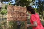 El Ayuntamiento de la Vall d?Uixó instala paneles para mantener limpias las sendas 