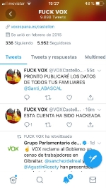 VOX Castellón, objetivo de los ?hackers?