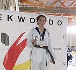La alcorina Neus Valbuena del C.D Granjo hace historia en el deporte logrando medalla de bronce en el mundial de Taekwondo 2019