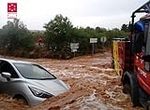 Fuertes lluvias obligan a actuar a los bomberos en Benicarló y Peñíscola