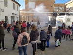 Los niños y niñas del colegio de Montanejos celebra San Antón