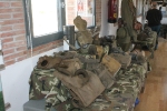 El Centre d'Interpretació de la línia XYZ d'Almenara acull una mostra d'estris de soldats de la guerra civil