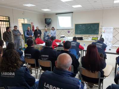 El Pacte Territorial per l'Ocupaci dels Municipis Cermics dna a conixer els seus serveis als alumnes del Taller d'Ocupaci de Borriana