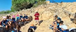 Vuelven las visitas dinamizadas para escolares en el Puig de la Nau de Benicarl