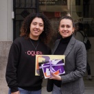 Denisa Maria Suciu i Marina Agut guanyen el concurs de microrelats del 25N