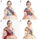 Dos jvenes y dos nias presentan sus candidaturas a Reinas Falleras de Burriana 2024