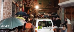 La lluvia empaa el traslado de Sant Sebasti