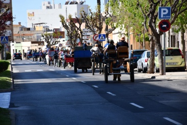 Tir i Arrossegament organiza un desfile de la Volta con carro