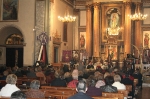Miguel Ángel Mulet efectúa el pregón de inicio de Semana Santa.
