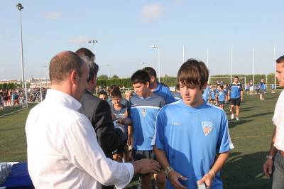 El F�tbol Base Burriana celebra el fin de temporada