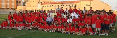 El CF Nules presenta tots els equips de la seua escola