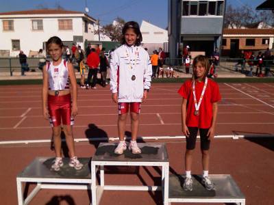 Miriam Monfort, campeona provincial de atletismo infantil