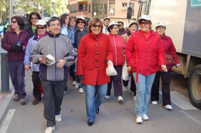 La localidad celebra la popular marcha con motivo del D�a Internacional de la Mujer
