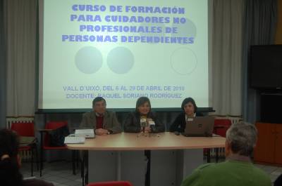 La localidad da formaci�n a cuidadores no profesionales de personas con discapacidad intelectual