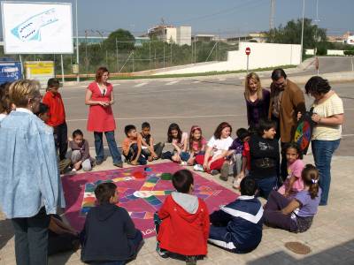 Los escolares participan en las jornadas ambientales 'Vine a l�Ecoparc'