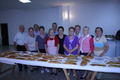 Los jubilados de Alfondeguilla, de cena 