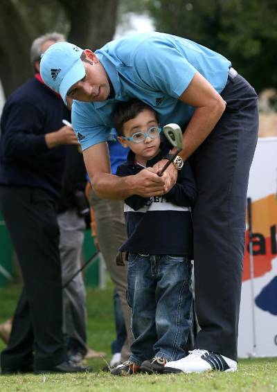 Sergio Garc�a ofrece una estancia en el British Open 2011 al campe�n de Espa�a de Golf Adaptado