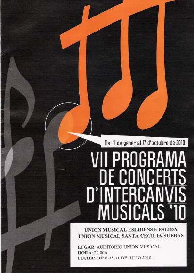 La Uni�n Musical Eslidense act�a en el VII Programa de Conciertos de Intercambios Musicales 2010