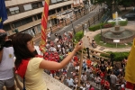 Los pequeños también participan de los toros