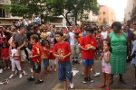 Los pequeños también participan de los toros