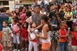 Los pequeños también participan de los toros