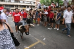 Los pequeños también participan de los toros