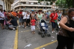 Los pequeños también participan de los toros