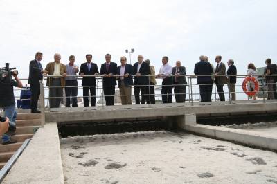 La localidad inaugura su nueva depuradora