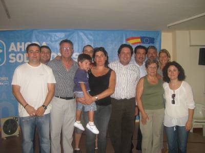 El PP provincial arropa a Mallol en las fiestas