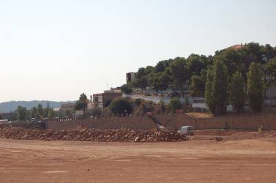Bonig: 'La adecuaci�n del Belcaire es una obra de futuro y dejar� una explanada de 25.000 metros cuadrados en la que m�s adelante se ubicar� un parque'