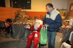 Papa Noel visita la Falla la Mercé