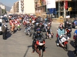 Se superan los pronósticos de participación de la II Matinal Motera Fiestas de San Vicente de La Vall d'Uixó.