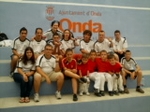 El Club Adaponda participa en una jornada de raspall adaptado con el Club Pilotari d\'Onda