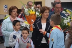 Ofrenda de flores a la Patrona