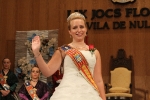 Lola González Montolio gana por tercera vez la Flor Natural de los Jocs Florals Vila de Nules